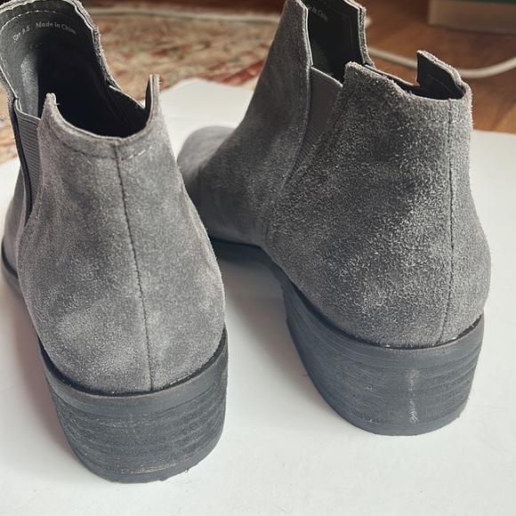 Tarah Gray Suede Dolce Vita Western Ankle Boots Women’s 9.5 - Picture 4 of 13